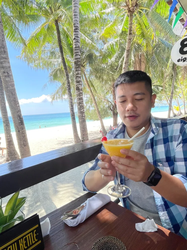 在菲4年台人部落客「騰騰」。騰騰提供