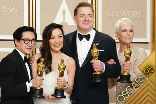 奧斯卡分析|布蘭登、關繼威奪金締造感動時刻 《媽的多重宇宙》打破「老白男」舊品味