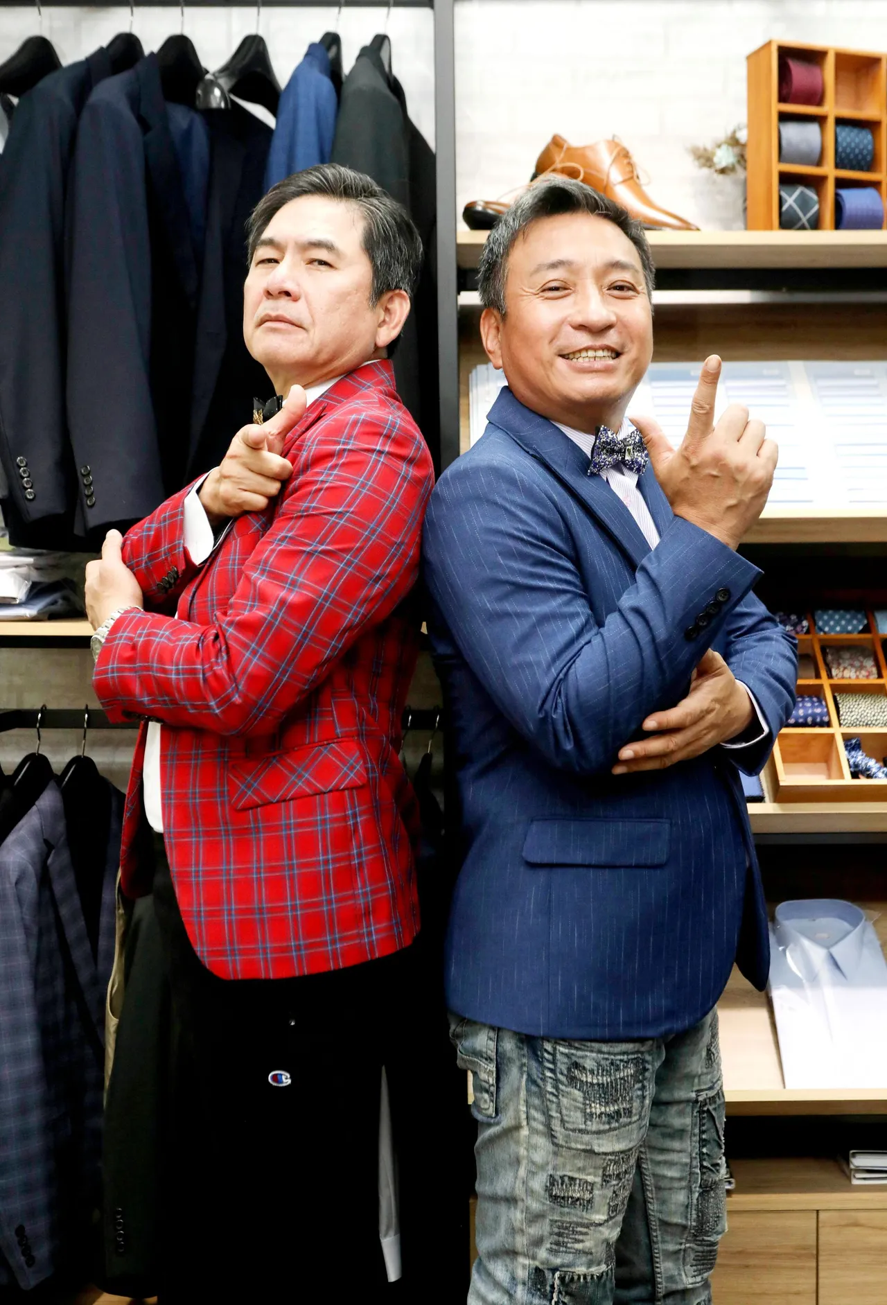 洪都拉斯(左)與王中平為演出積極備戰中。萬星傳播提供