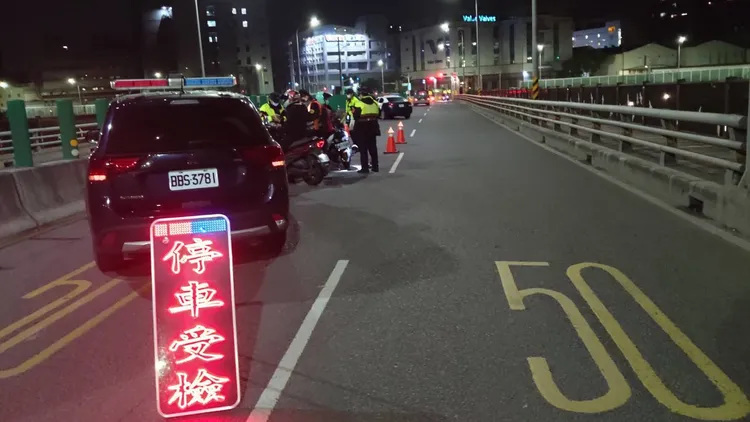 警方將不定時編排酒駕攔檢勤務。新北市警局提供