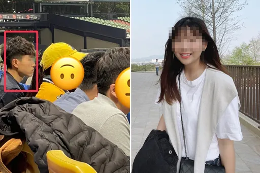 長髮正妹接到「球員拋球」竟被他搶走！網友噓爆：搶妹子的球不能忍