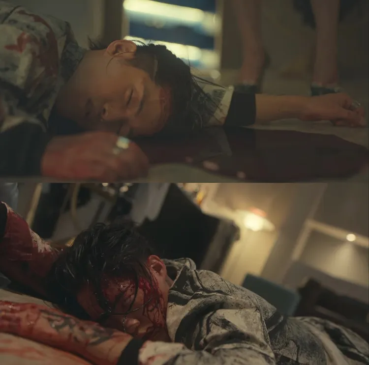 金建宇最早領便當，讓他斃命的兇手其實另有其人。翻攝Netflix