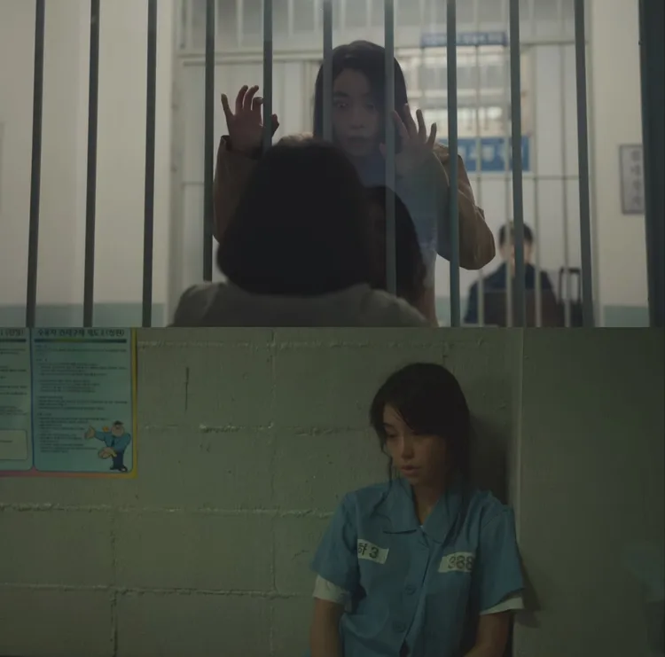 林知衍害死兩條人命被關進牢裡，淪為階下囚失魂落魄。翻攝Netflix