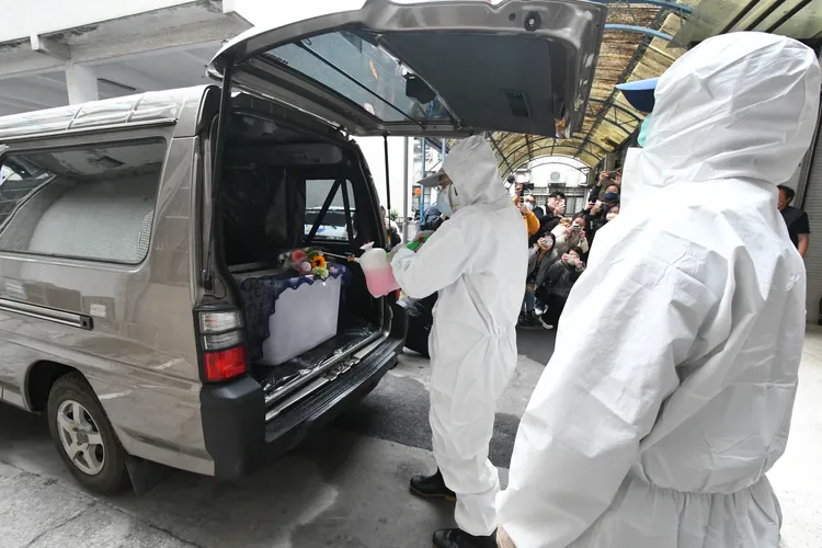 狒狒送台北市立醫院。桃園市農業局提供