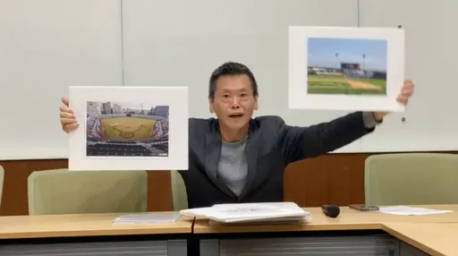 揪新竹球場「大秘寶」背後元兇! 林為洲曝證據要他下台