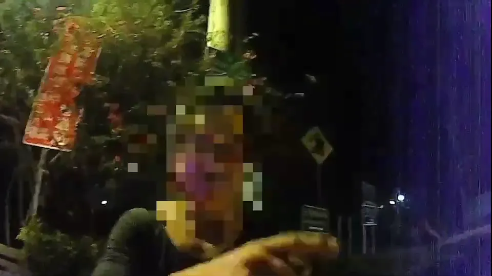 警方告知拒測將罰18萬。三峽警分局提供