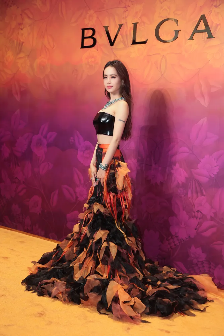 蔡依林透露目前暫時不會考慮收藏頂級珠寶，只因家裡目前的狀態跟垃圾場一樣。彭欣偉攝