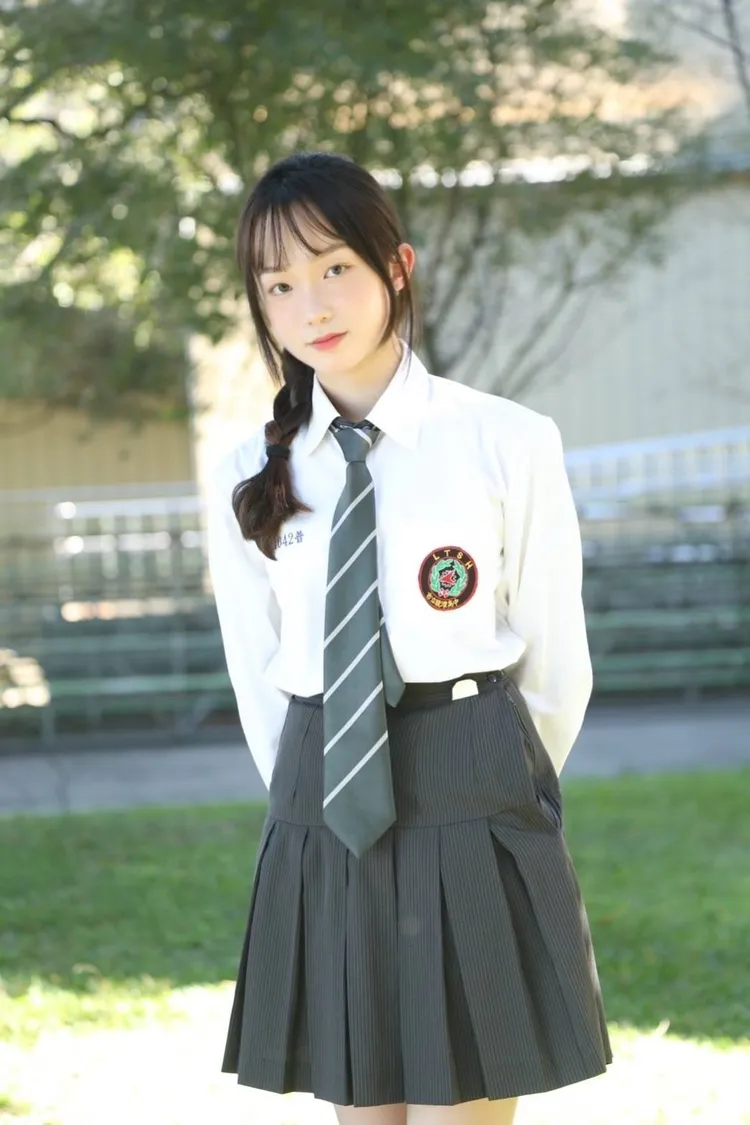 龍潭高中孫禹彤錄取國立政治大學。教育局提供