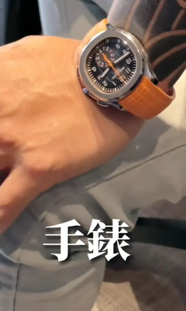 百達翡麗海底探險家系列。抖音@az_motor 提供