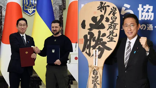 日相送澤倫斯基「必勝飯勺」意義在這 批評都廢話!矢板明夫:全世界在野黨好像差不多