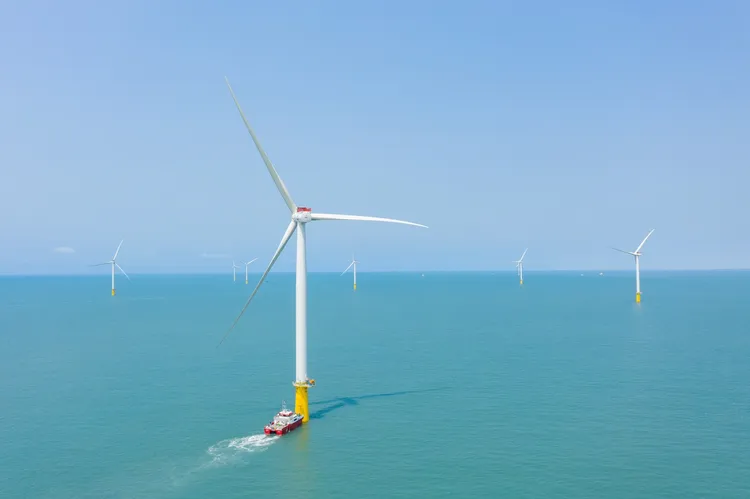 達德能源施設的風機。翻攝達德能源臉書