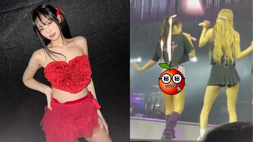 Jennie超短迷你裙嗨扭臀　一轉身「半個屁股蛋」全都露