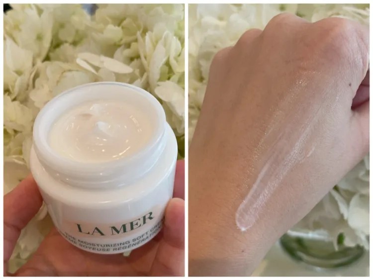 海洋拉娜舒芙乳霜，質地比過往的版本更加輕盈柔軟。張家玲攝