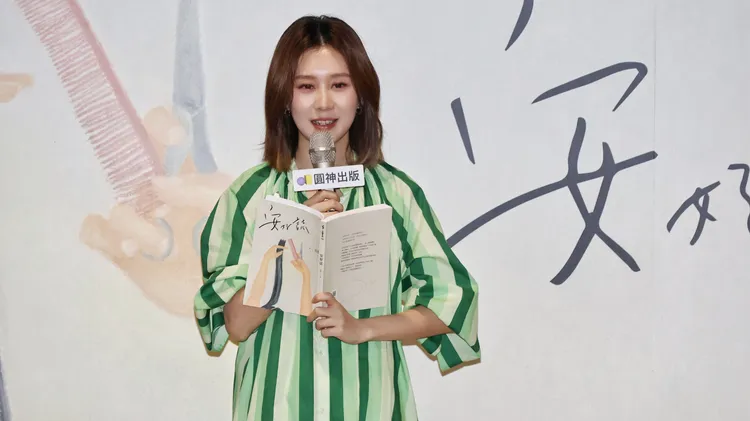 白安感謝粉絲支持。莊宗達攝