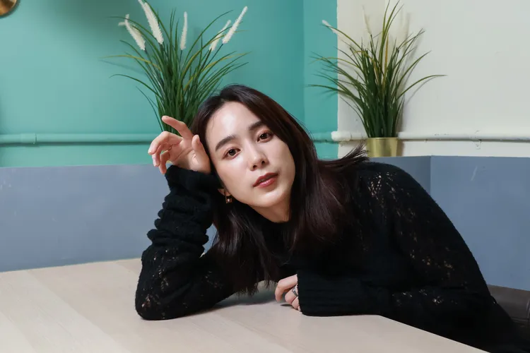 温貞菱有著港星毛舜筠神韻。趙世平攝