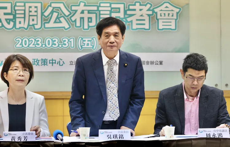 吳琪銘說，馬英九訪中一路被矮化，與台灣民意有落差。林林攝