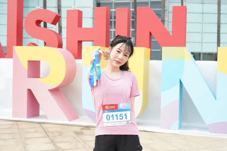 台新女子路跑高雄場跑者。運發局提供