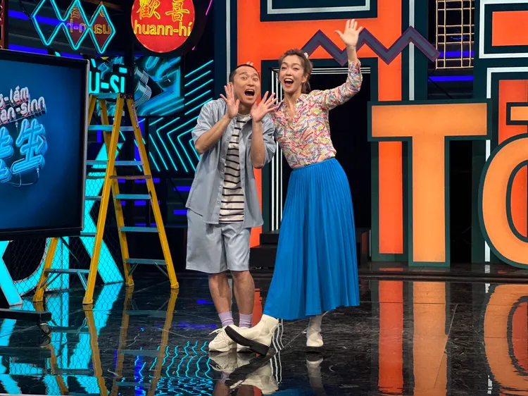 浩子(右)和大霈合作默契佳。黃盈容攝