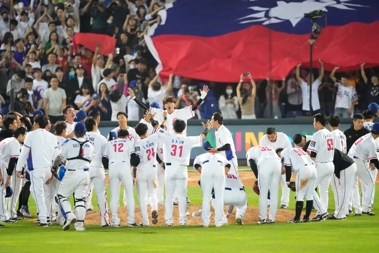 對荷之戰中華隊以9比5勝出。悍創提供