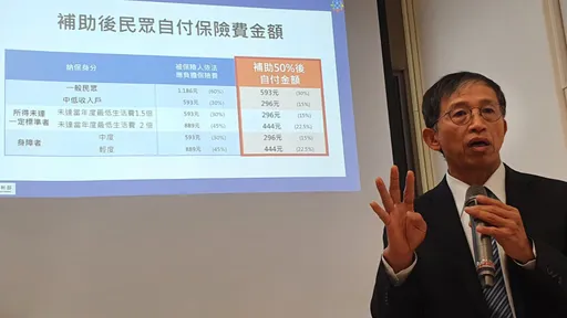 國保補助免申請直接省一半!過去欠費不影響 268萬人受惠