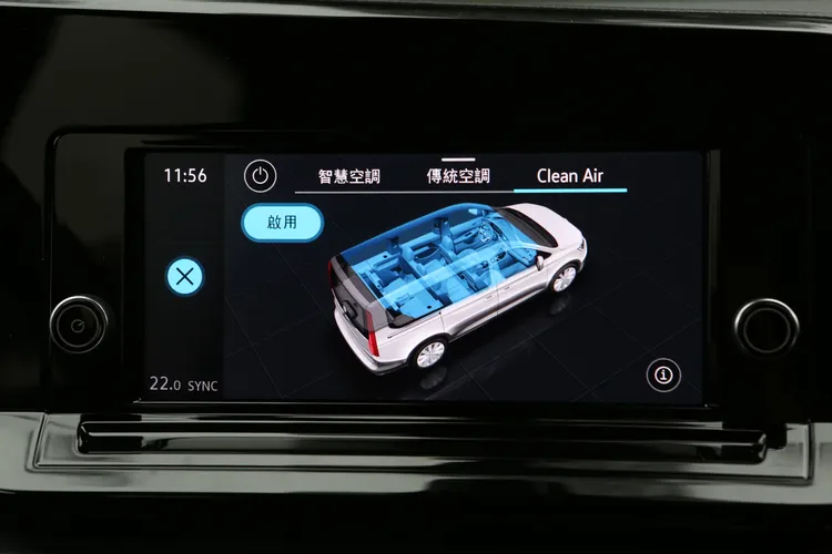 全車系都標配車內空氣粉塵濾淨器，進一步提升乘坐品質。林浩昇攝