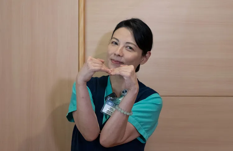 陳孝萱飾演護理長。大愛提供