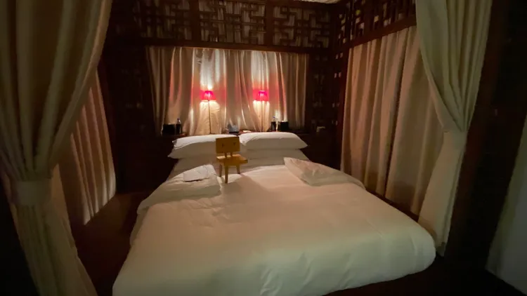 新海誠在北京入住頤和安縵酒店。翻攝新海誠推特