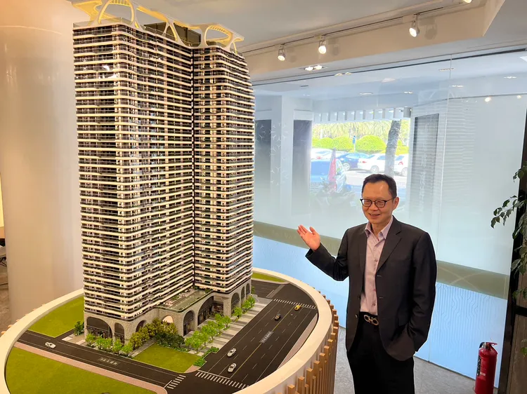 「港灣1號院」規劃小宅，成為卡位亞洲新灣區內購屋相對輕鬆建案。葉家銘攝