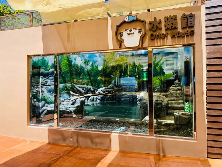遠雄海洋公園-水獺館。業者提供