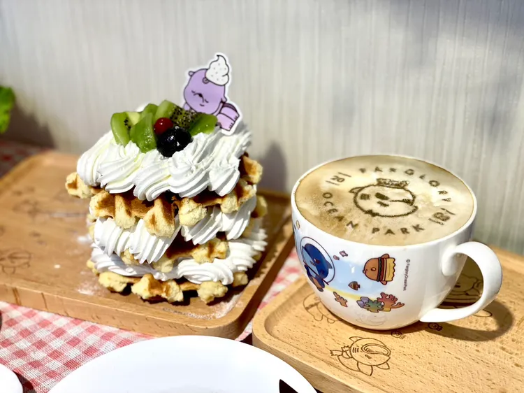 園區打造全新療癒IP「Ocean Friend系列」。曾仲葳攝