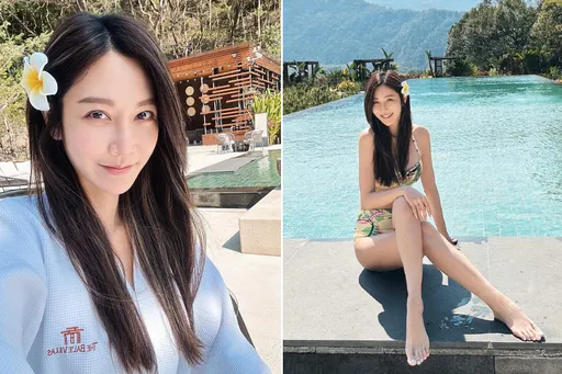 八點檔女星比基尼辣爆埔里　女神降臨嬌喊：我的夏天來了！