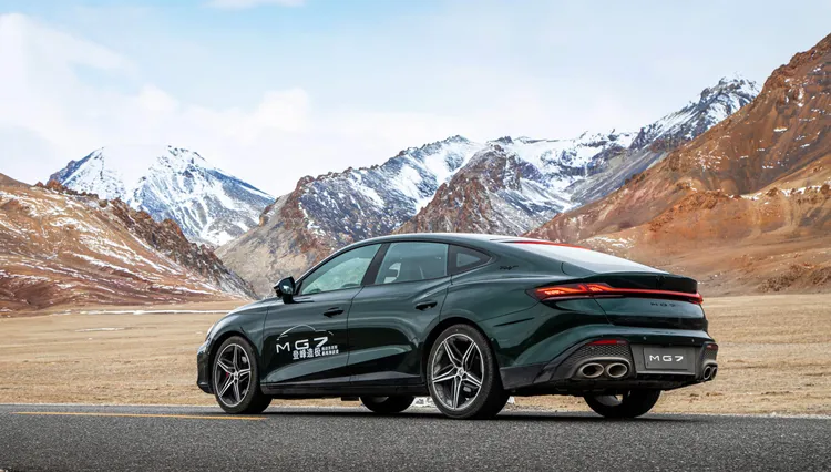 MG7不久前完成「最大海拔落差5978.17公尺」挑戰，並且締造了金氏世界紀錄。原廠照片