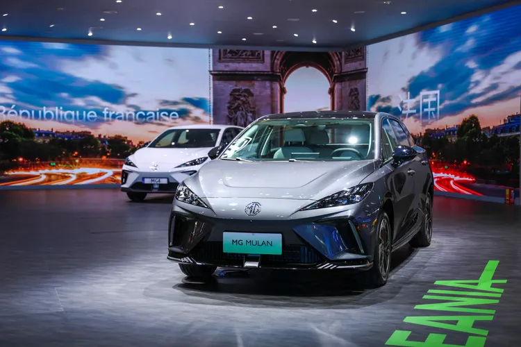 MG4不僅在今年1月便於歐洲市場銷售5000輛新車，更在3月份達成單一車型突破「萬台大關」的里程碑。原廠照片