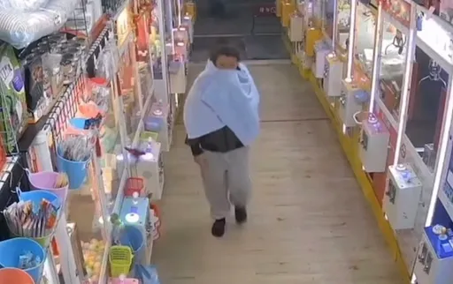 浴巾蒙面女賊抓到了!背的包包讓她露餡 遮臉理由好天真