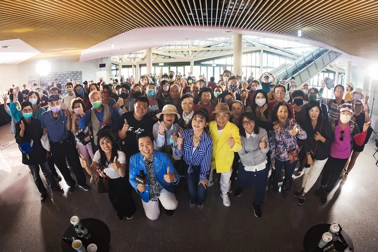 2023真愛秀．藍寶石大歌廳演唱會之「夢回經典，真愛無限－藍寶石的前世今生」講座。高流提供