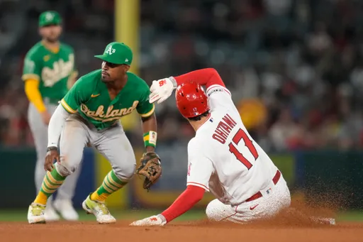 大谷翔平打擊熄火 但他還有快腿!單局2次盜壘洗刷開季屈辱