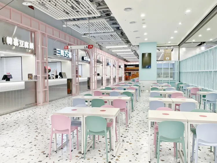 大魯閣新時代全新網美系美食街，將在4月下旬繽紛登場。業者提供