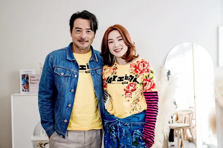 李銘順與曾珮瑜（右）飾演夫妻。LiTV、大慕影藝、華映提供