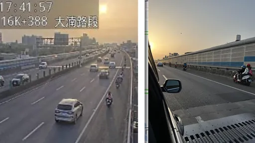 6輛機車上國道!警獲報出動撲空 網笑「看到好多錢」推原因是這個