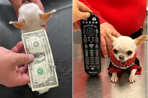 身高9.1公分、比遙控器還矮　世上最矮小的狗「脾氣不小」