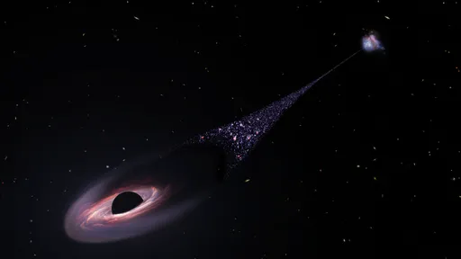 天文奇景|「怪獸黑洞」被彈出狂奔 身後拖著一串新星