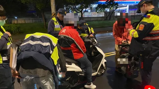 防制噪音車深夜擾民　中和警聯合稽查開罰14件