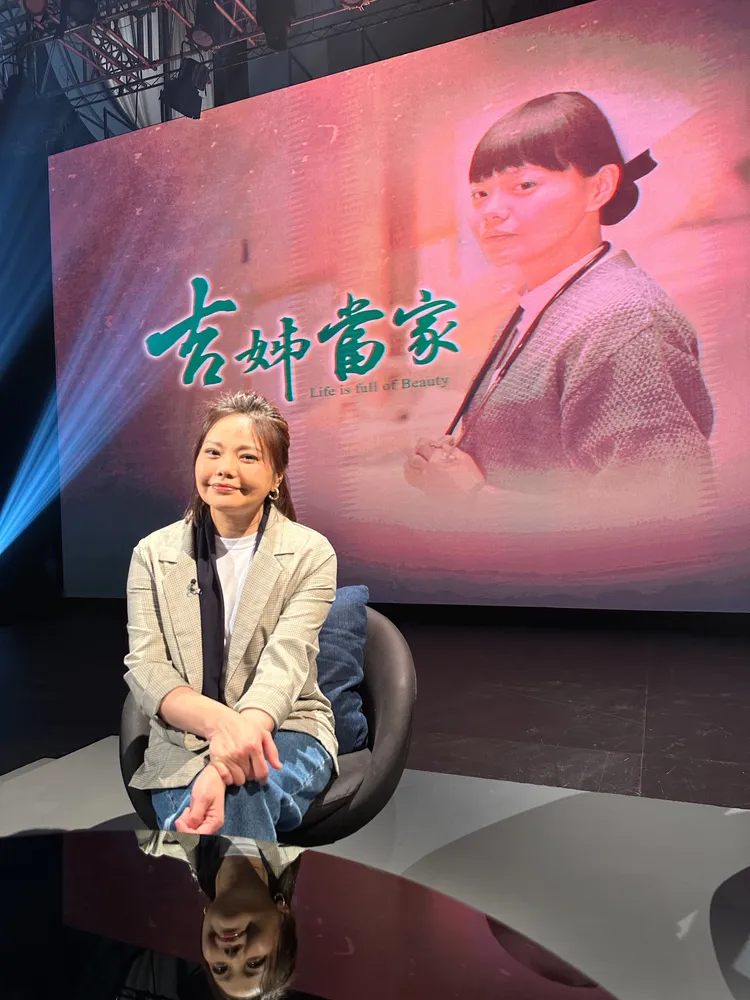 林嘉俐再次回憶《吉姊當家》，希望更多人看到能投入護理與消防工作。林嘉俐提供