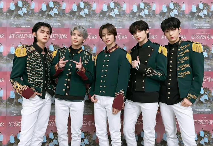 TXT本月4、5日才來台開唱。Applewood Taiwan提供