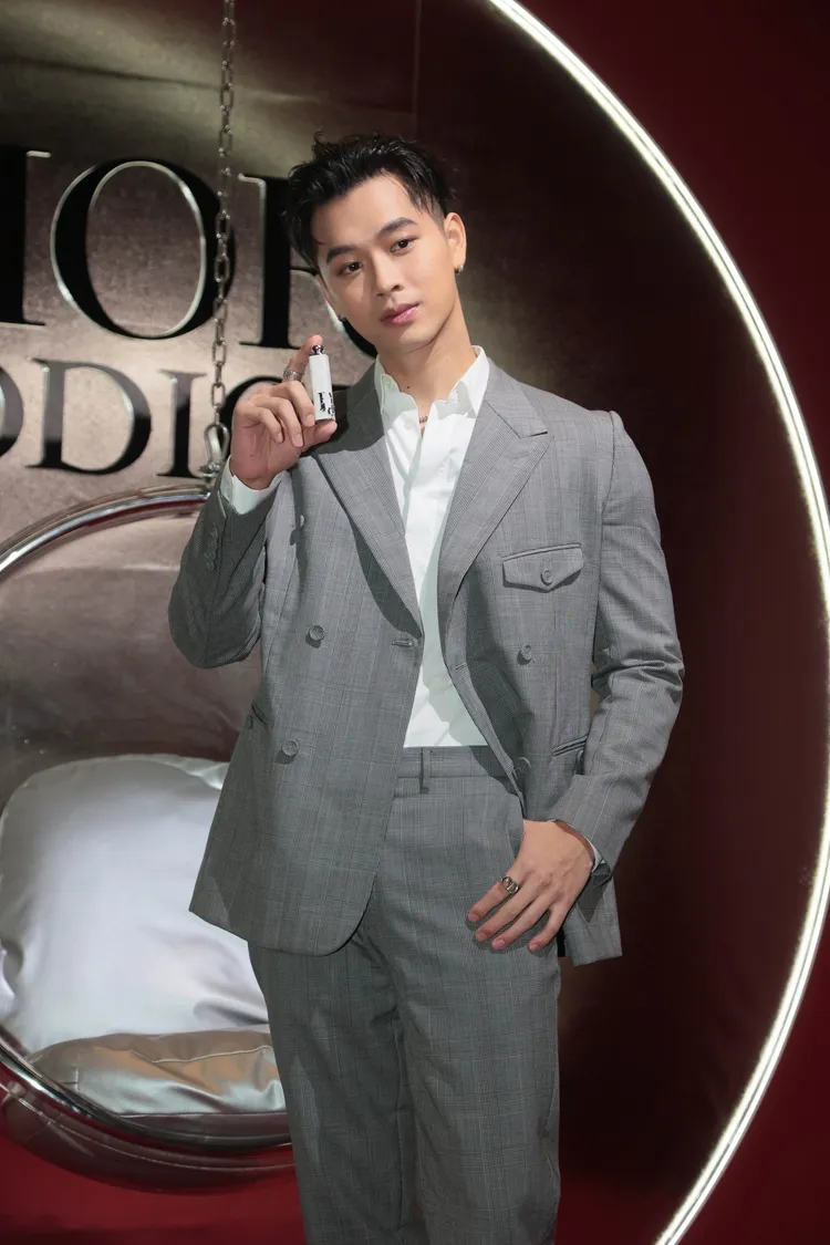 高爾宣是今日派對星光中唯一的男星。彭欣偉攝