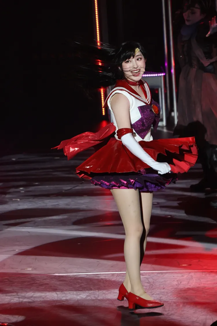 二宮響子飾演水手火星，走成熟路線。鄭孟晃攝