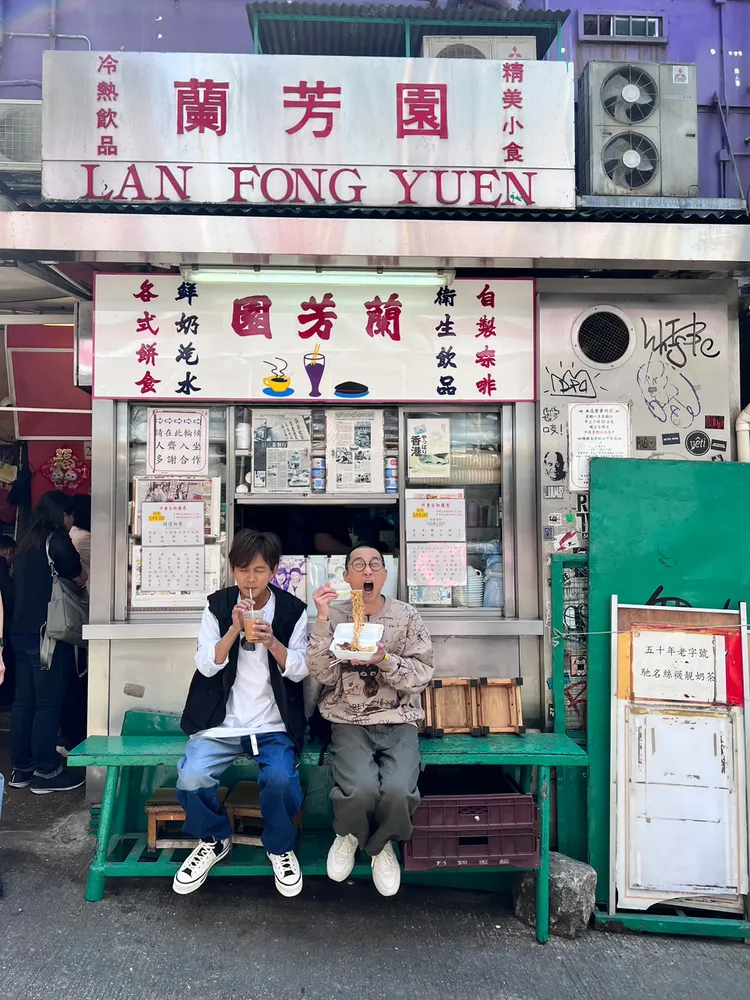 浩角翔起重溫香港回憶。《鬧著玩》提供