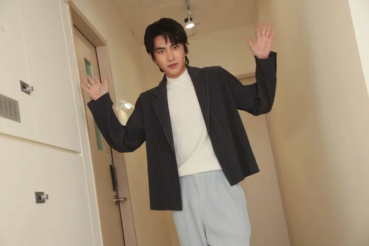 一開口卻是佛系大師，心存善念。彭欣偉攝