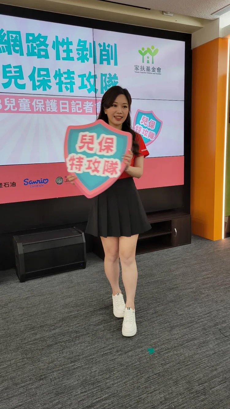 蔡尚樺積極參與公益活動。葉文正攝