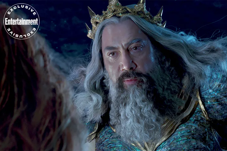 小美人魚的父親由西班牙演員哈維爾巴登（Javier Bardem）飾演。翻攝The Little Mermaid
